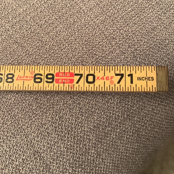 LUFKIN RED END EXTENSION Ruler X46F Made In USA Great Condition - Picture 2 of 12